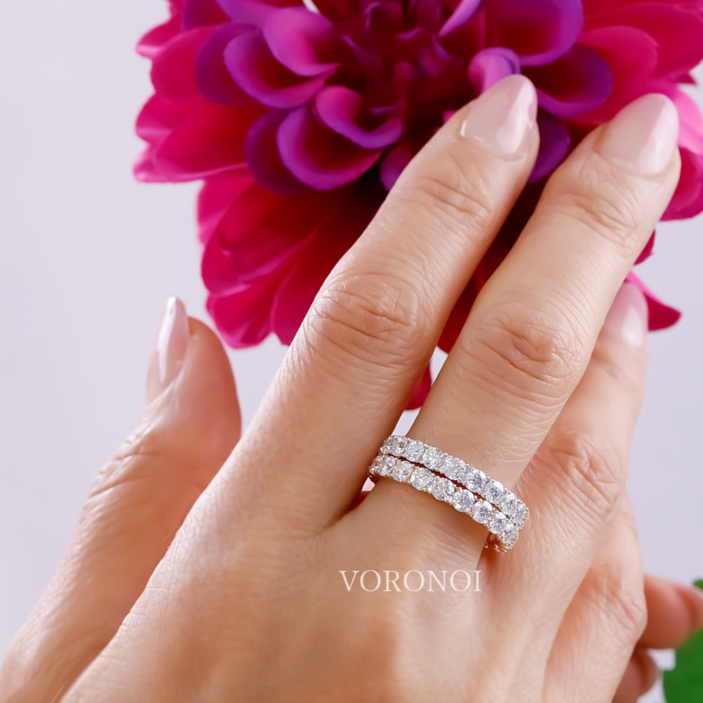 VORONOI ボロノイ フルエタニティリング ラボグロウン ダイヤ