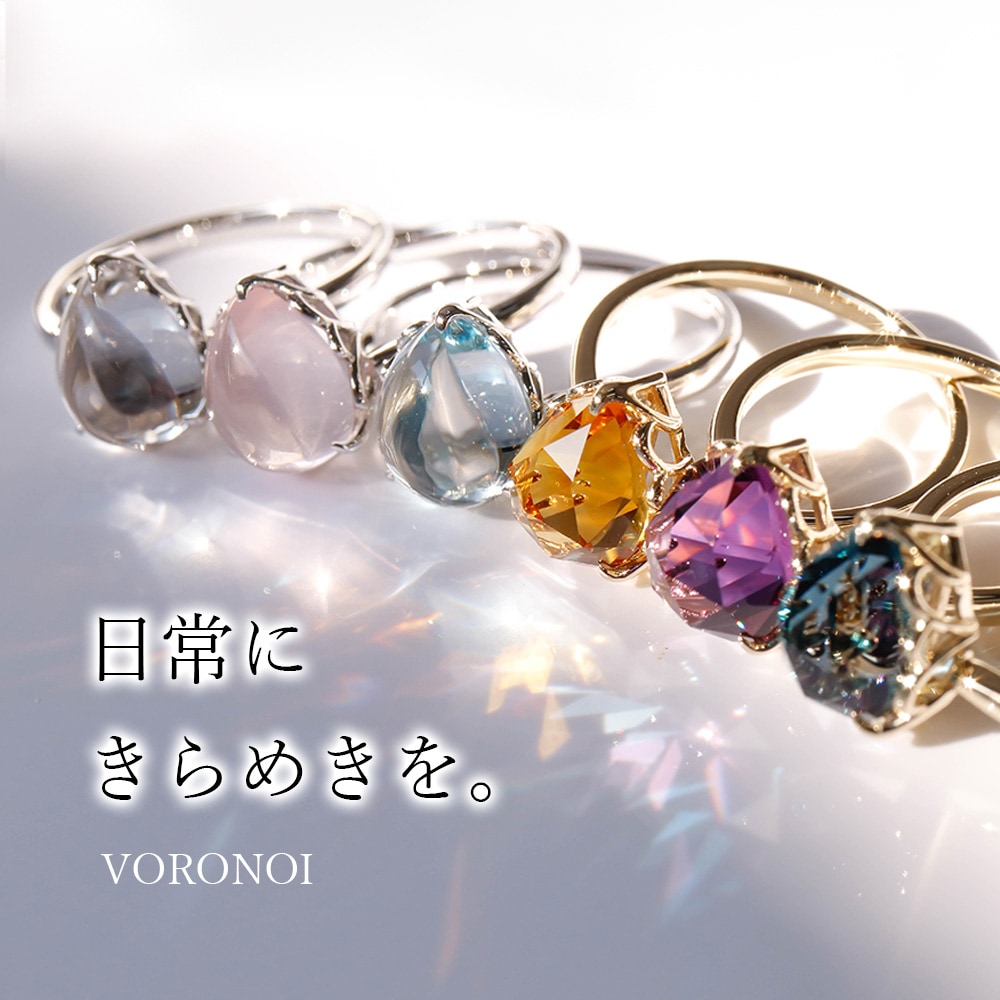 5営業日以内に発送】MINAMO-Shizuku-Rose&Cabo リング K10YG