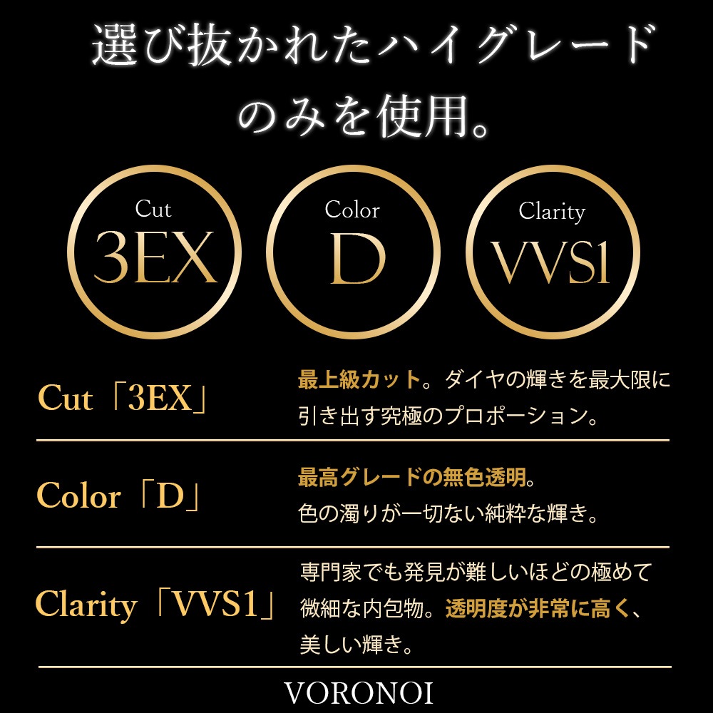 ラボグロウン ダイヤモンド ピアス 0.6ct - tsubomi -｜K18