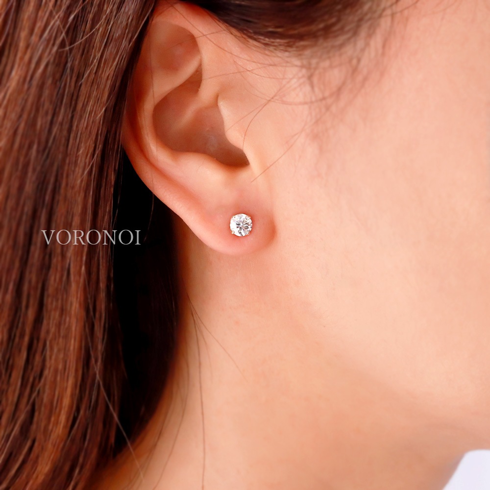 ラボグロウン ダイヤモンド 計 1ct - tsubomi -ピアス K10 / K18 / PT950