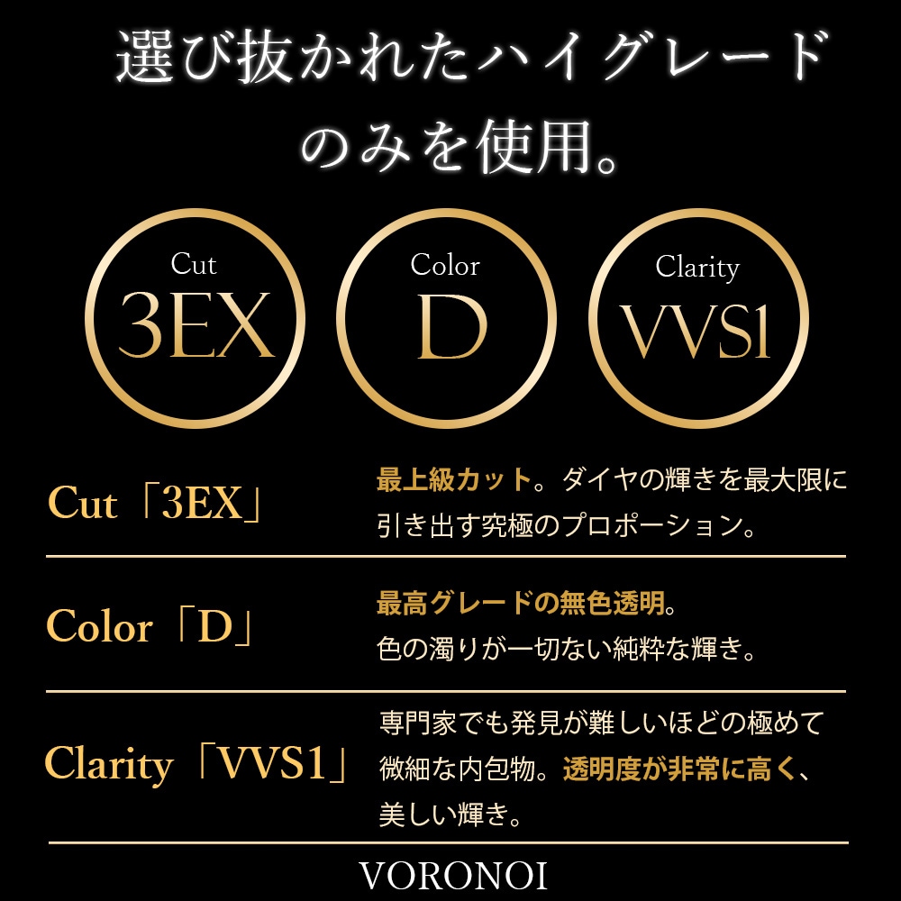 ラボグロウン ダイヤモンド ピアス 1ct - tsubomi -｜K18/Pt950 選べる