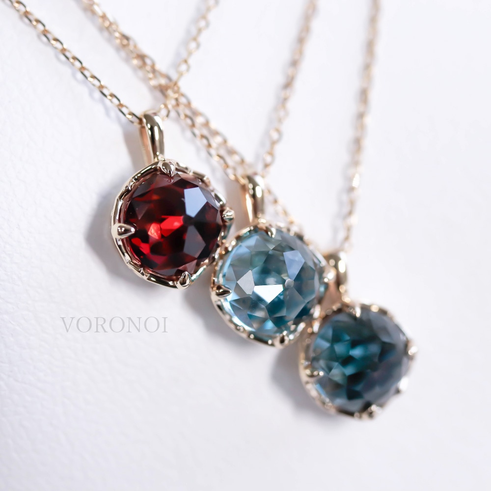 MINAMO Flower＆Cabo シンプルネックレス