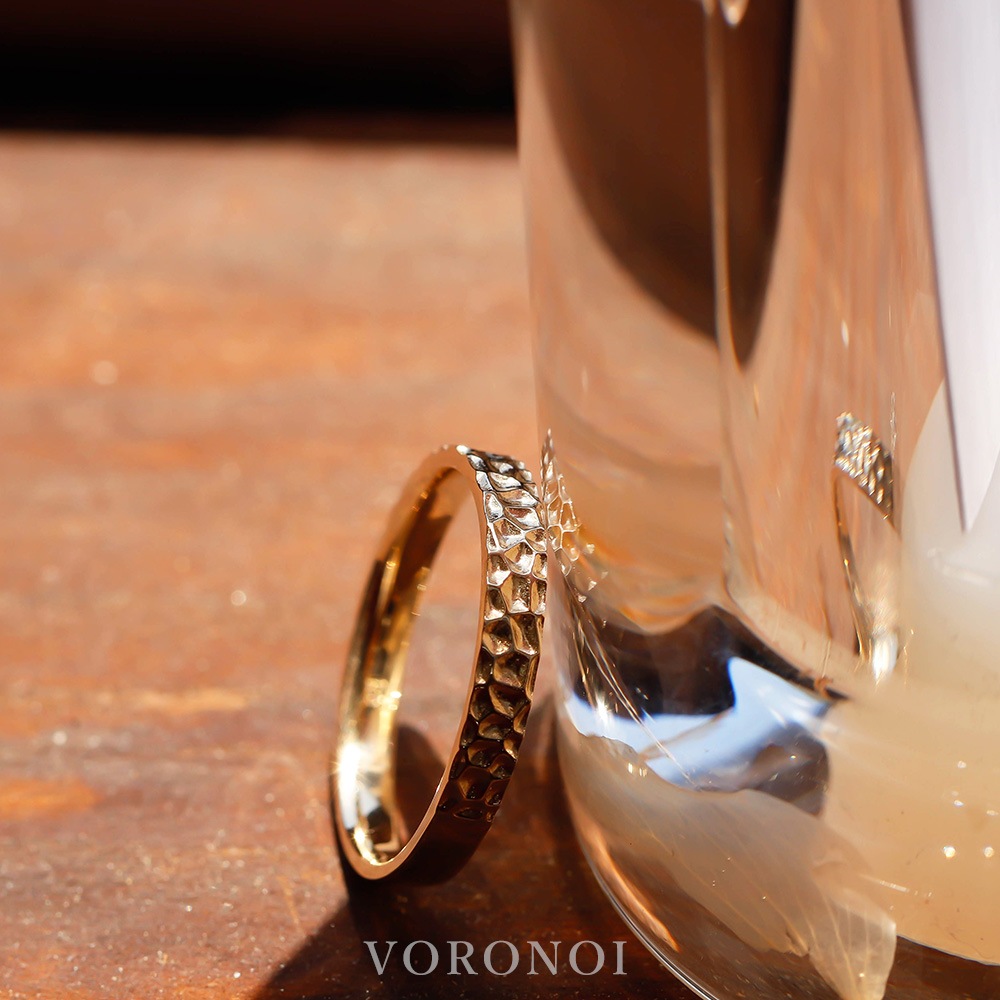 【5営業日以内に発送】リング 3W  「 ミナモ 」 K18