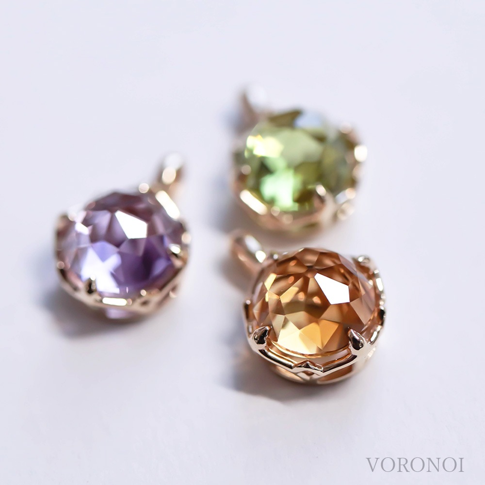 MINAMO Flower＆Cabo シンプルネックレストップ