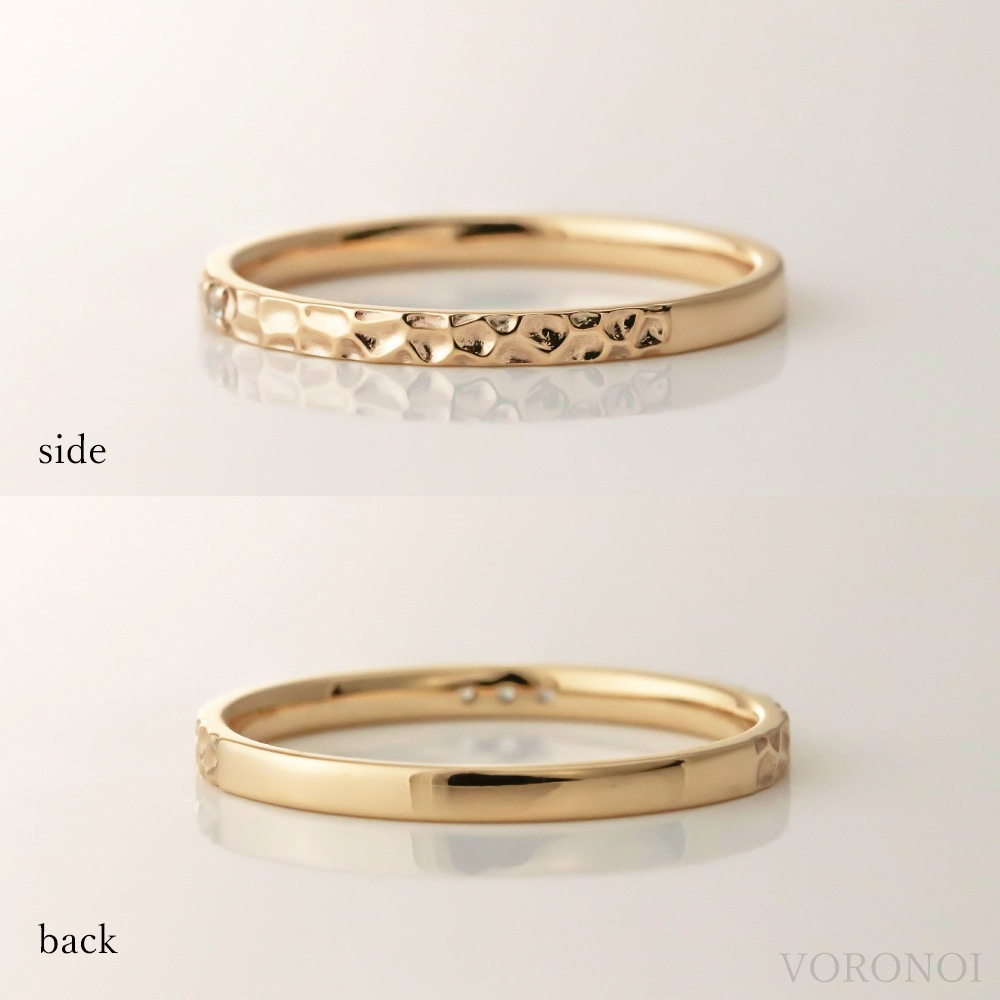 【5営業日以内に発送】リング - 繋 - （L）　K18