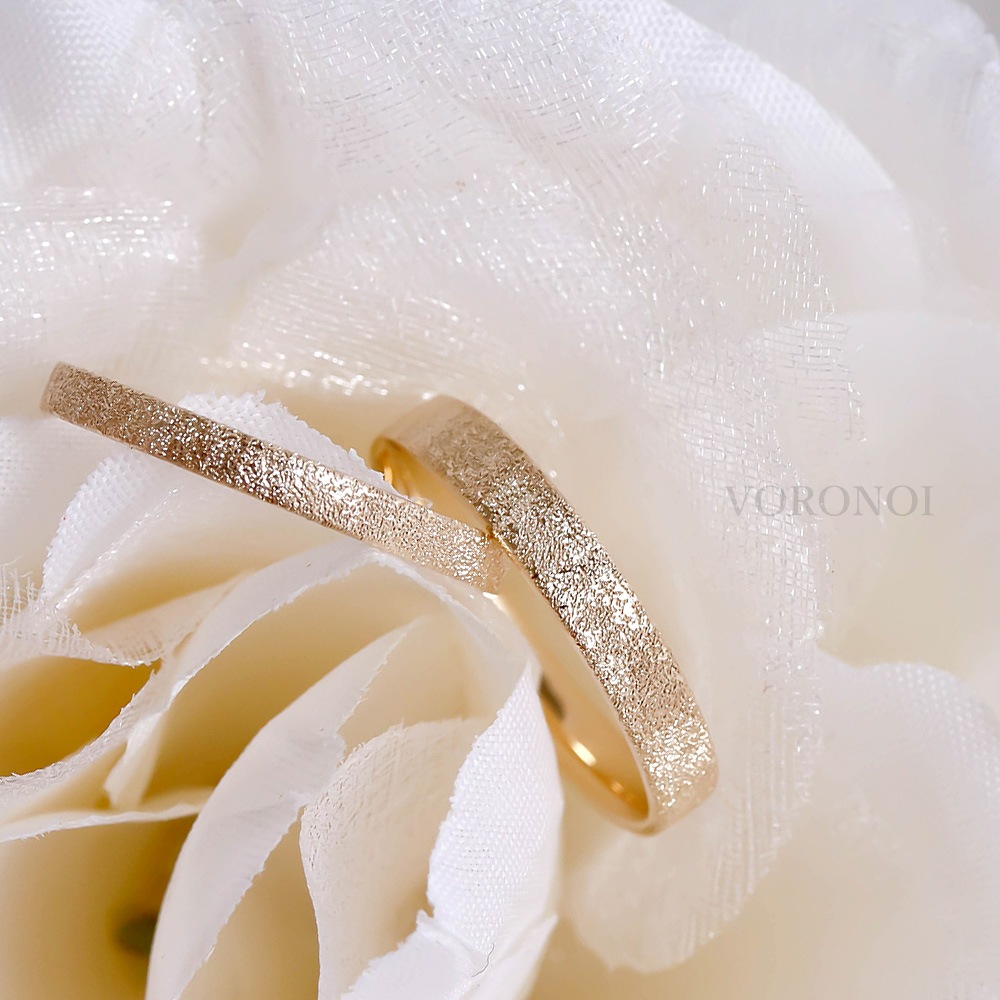 【5営業日以内に発送】リング - 細氷 - (M) K18