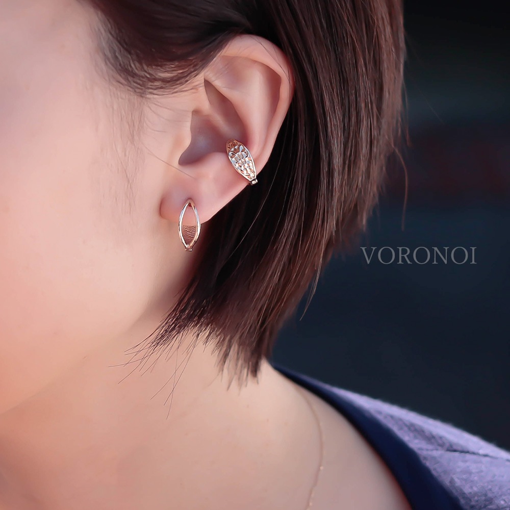 2way 「リーフ 」 イヤリング