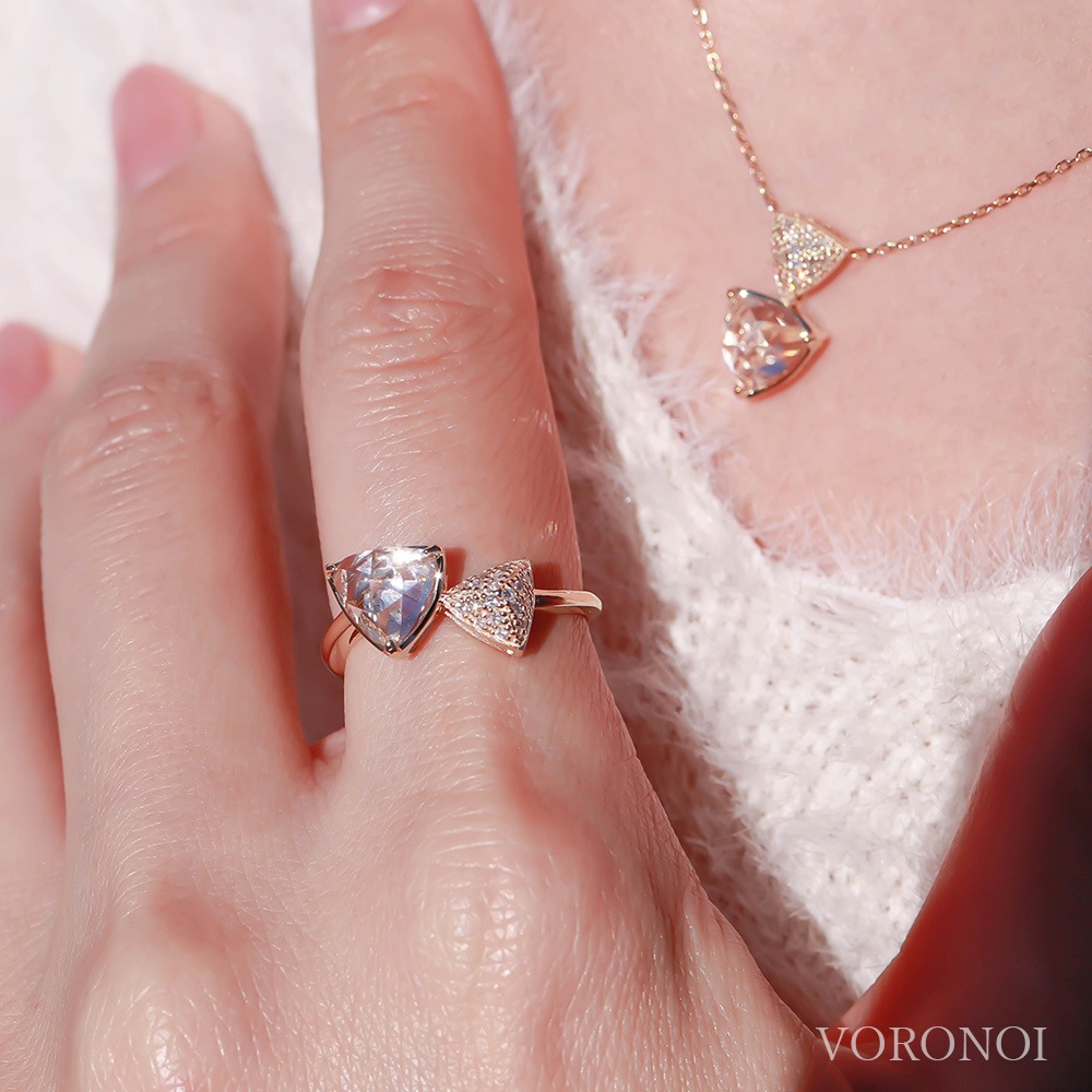 MINAMO-Triangle- ダイヤモンドリング