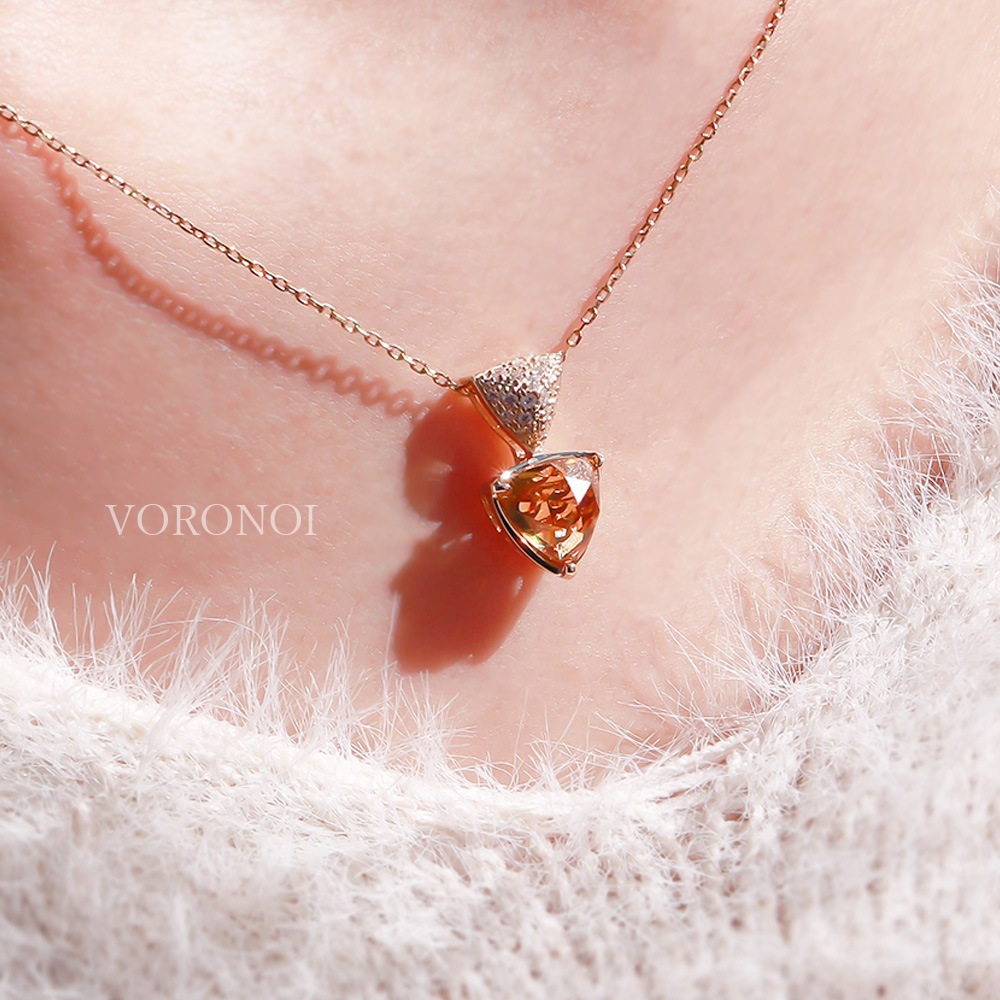 MINAMO-Triangle- ダイヤモンドネックレス