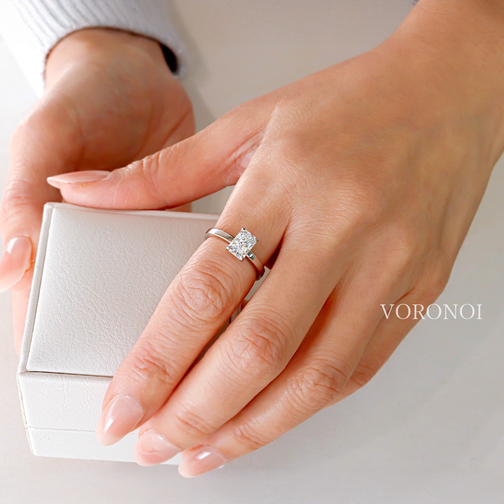 ラウンド用品・アクセサリー CT1 Dカラーエクセレントカットダイヤモンドリング D 0.258ct D-SI1-EX D