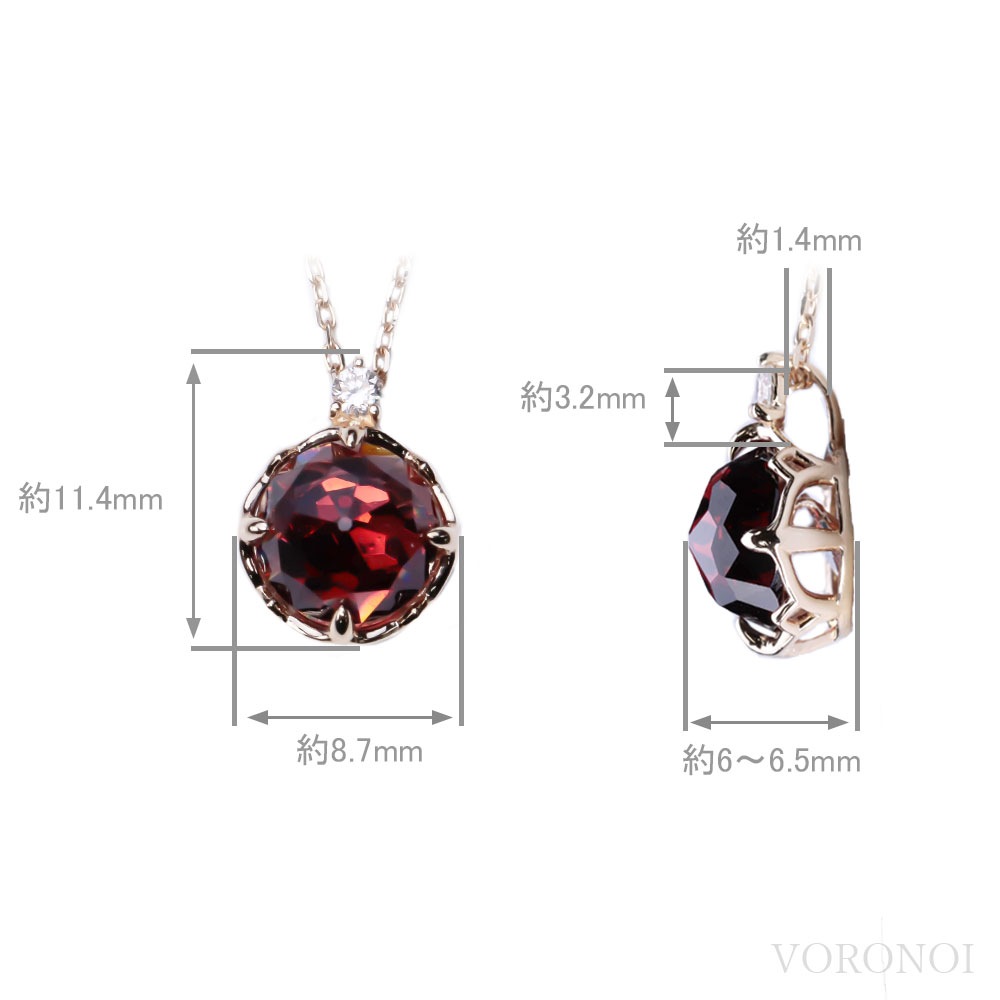 【 5営業日以内発送 / 在庫限り 】MINAMO Flower＆Cabo ダイヤモンドネックレス K10WG