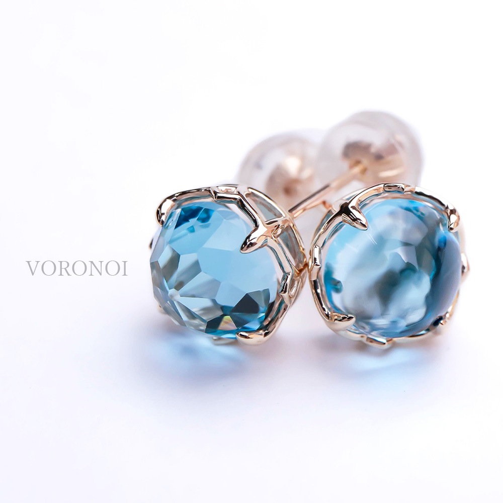 【 5営業日以内発送 / 在庫限り 】MINAMO Flower&Cabo ピアス / K10PG