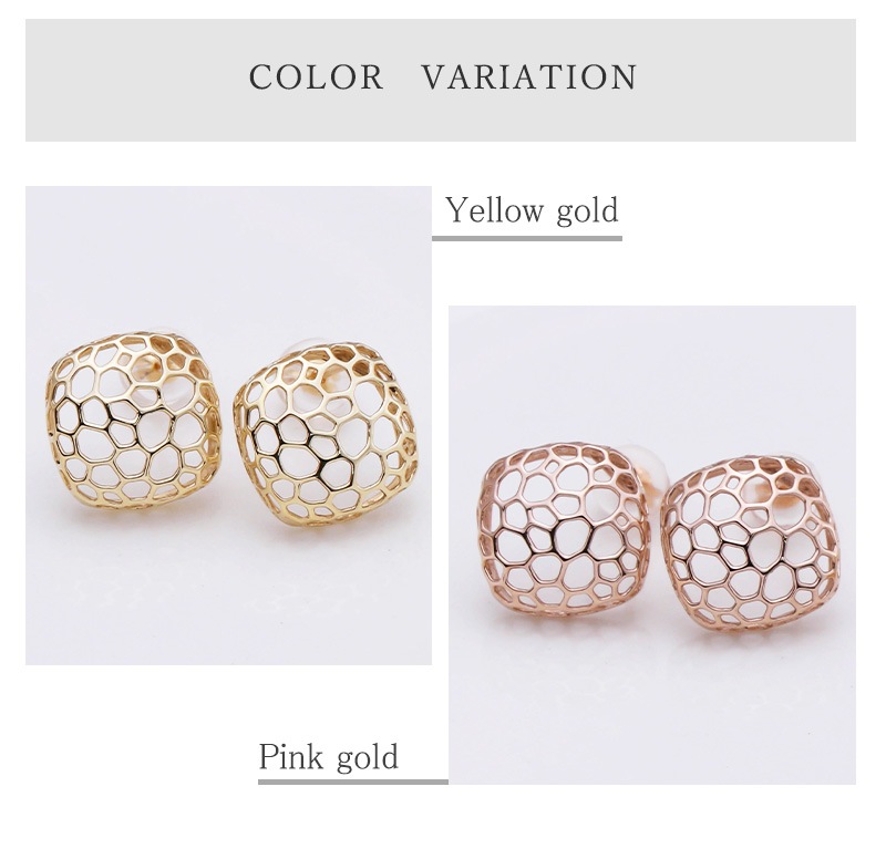 ボロノイ クッキー ピアス