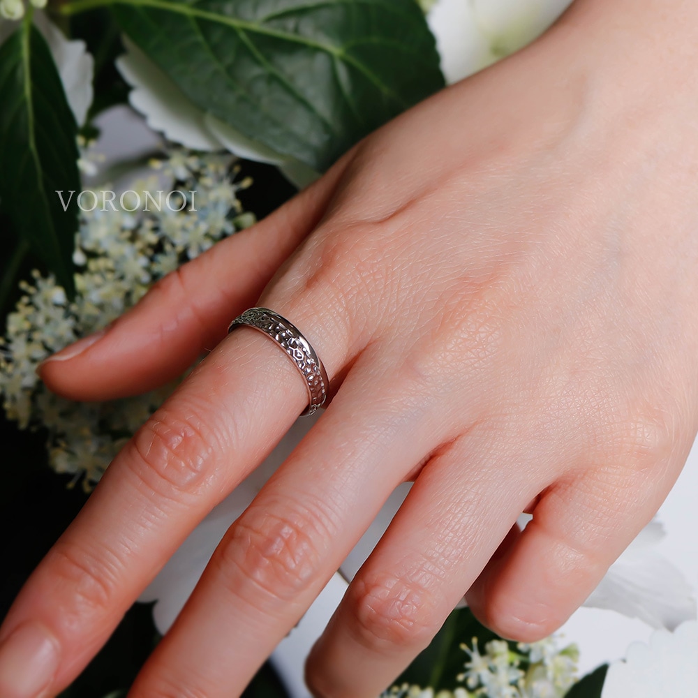 K10 指輪 ペア ペアリング - 光 - K10