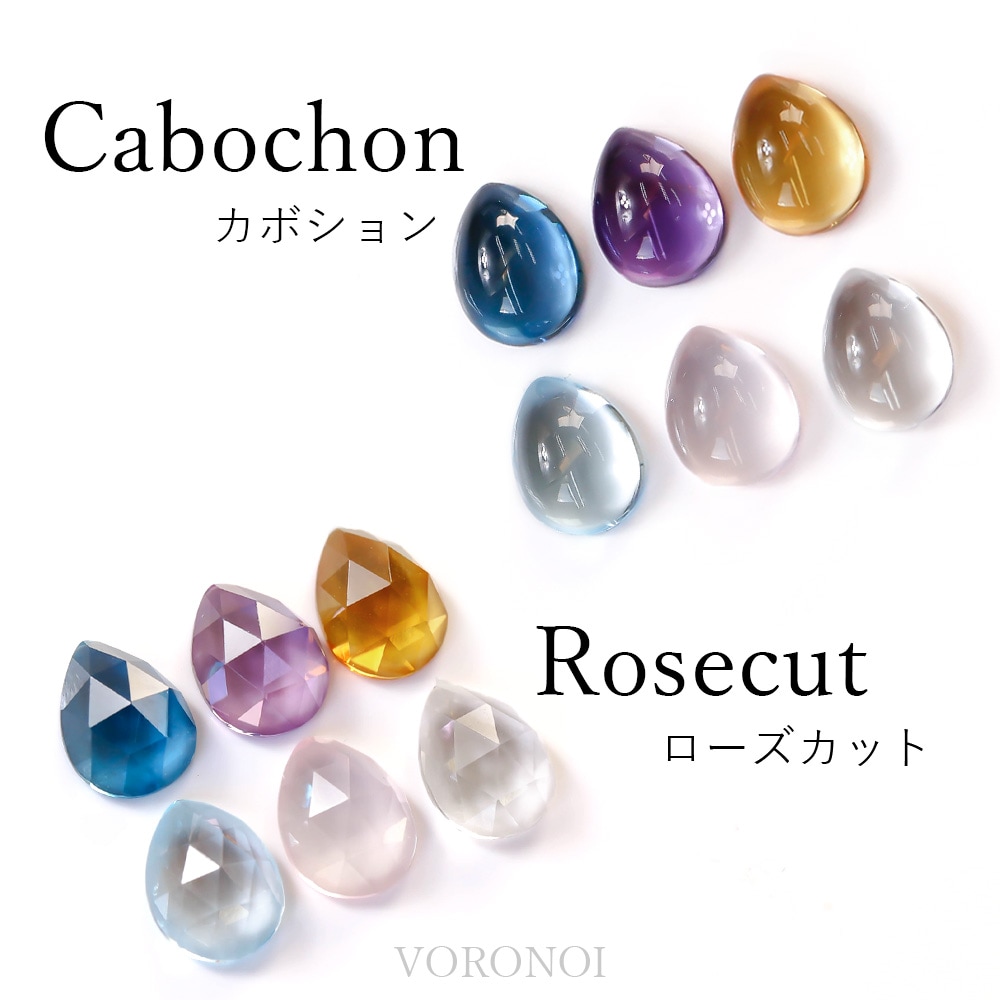 小物・アクセサリー nanoka MINAMO-Shizuku-Rose&Cabo ネックレストップ