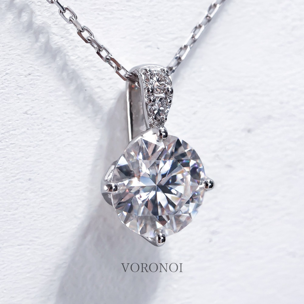 1ct ラボグロウン ダイヤモンド プラチナ ネックレス / PT950