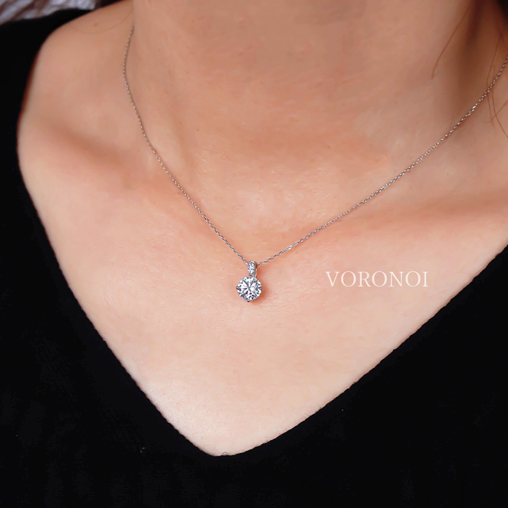 1ct ラボグロウン ダイヤモンド プラチナ ネックレス / PT950