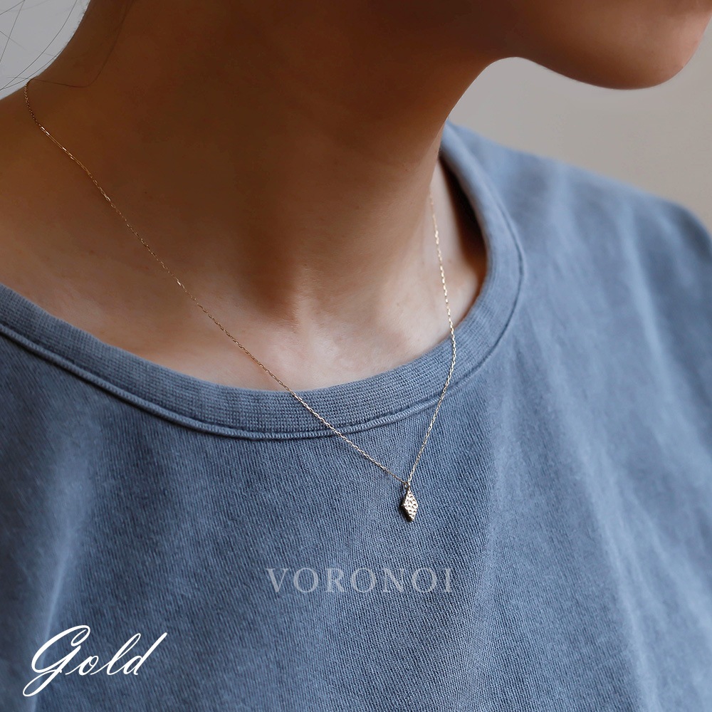 2way ダイヤ パヴェ ネックレス 「 ミナモ 」