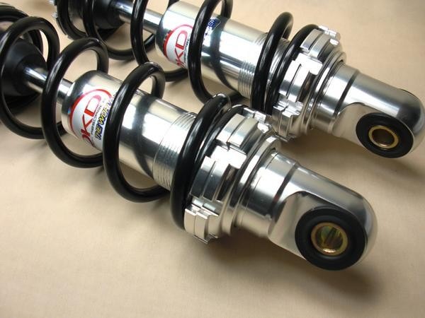 OKD製アルミボディ荒巻サス250mm 黒モンキー カブDAX B07 OKD製アルミボディ荒巻サス250mm 黒モンキー カブDAX B07