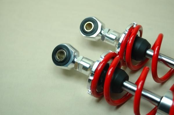OKD製アルミボディ荒巻サス270mm赤モンキー カブDAX B15