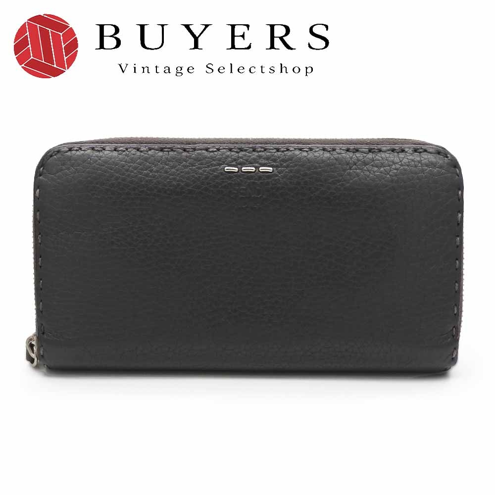希少✨FENDI フェンディ ラウンドファスナー スーパーバグ ロゴ ネイビー ブランド名から選ぶ,F,FENDI | Vintage Selectshop BUYERS