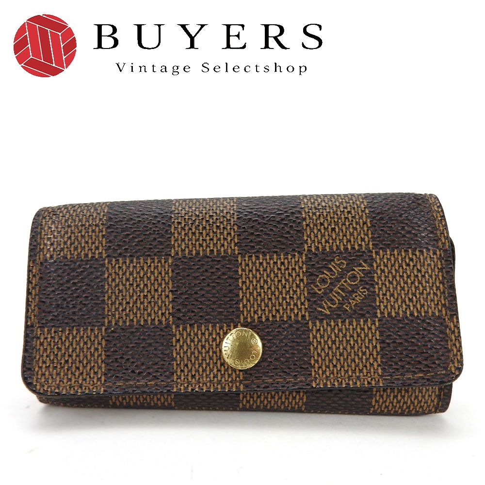 Louis Vuitton ダークブラウン キーケース　中古 Louis Vuitton キーケース ダークブラウン - メルカリ
