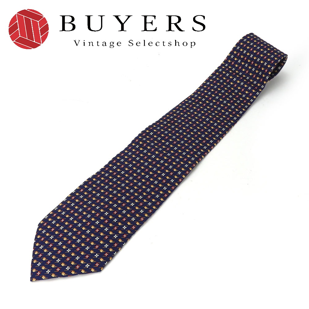 美品サルヴァトーレフェラガモイタリア製高品質ネクタイ ペリカン柄 フェラガモ ネクタイ 激安の通販