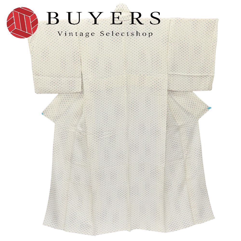 【中古】 小紋 正絹 ブルー系 ブラック バチ襟 和装 呉服 和服 きもの レディース 女性 楽天市場】【中古】 小紋 正絹 ブルー系 ブラック バチ襟 和装 呉服
