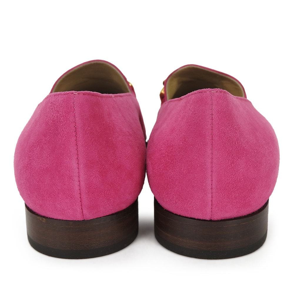 GUCCI グッチ バンブー ローファー スウェード 24.5 【公式通販】