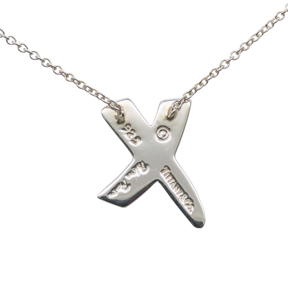 中古】 ティファニー ネックレス キス シルバー925 約2.7g シルバー