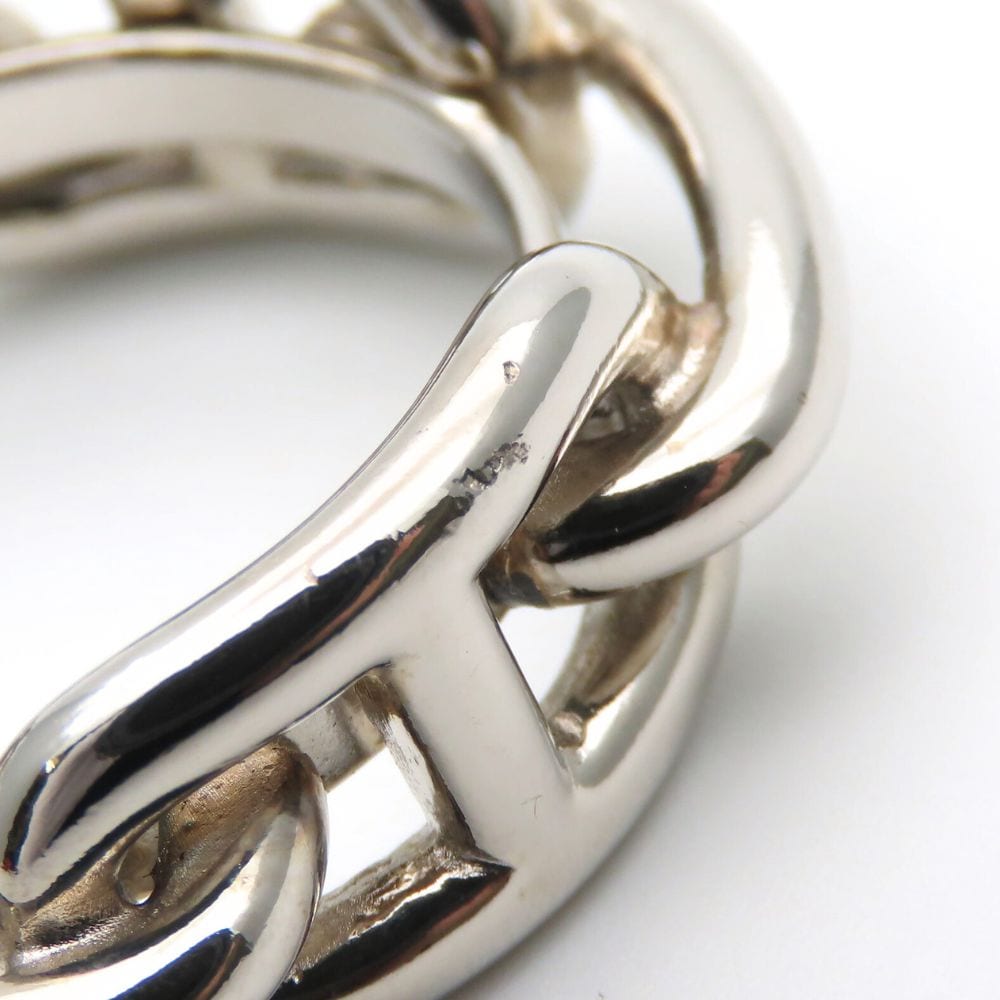 中古】 エルメス スカーフリング レガート シェーヌダンクル メタル