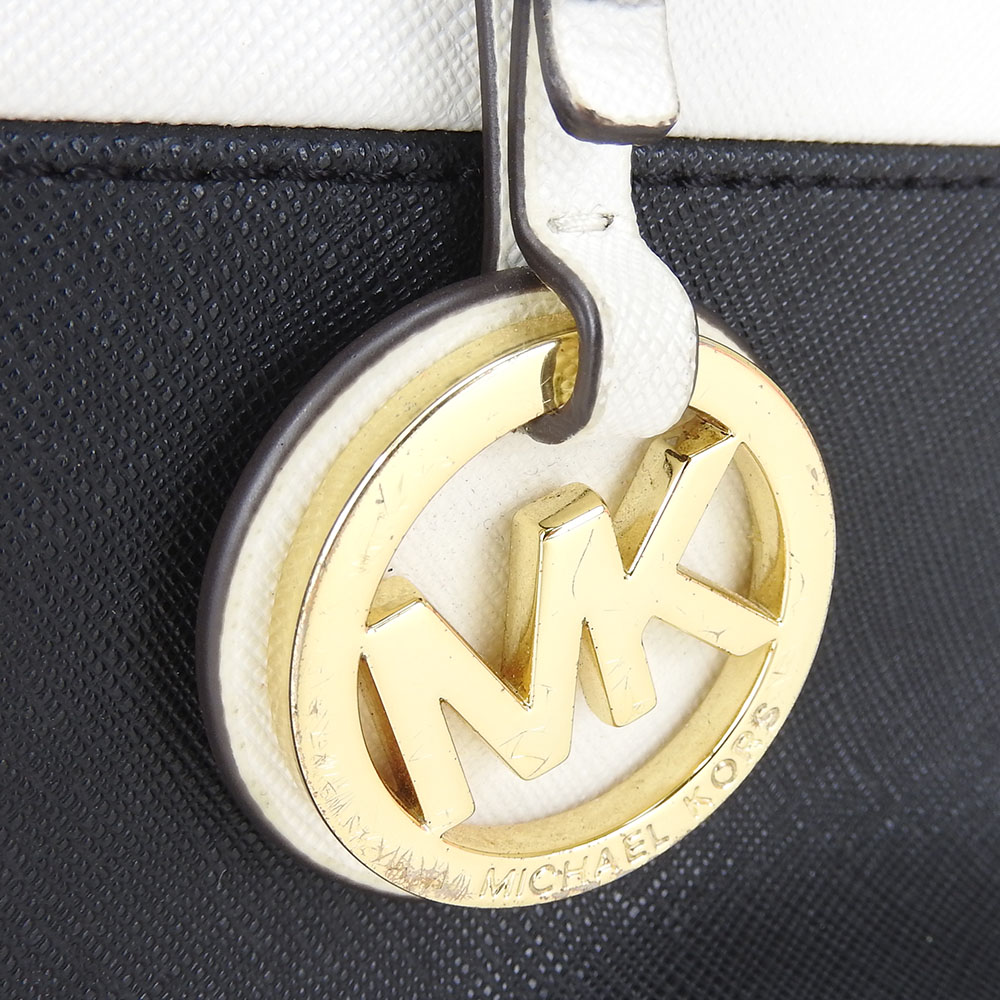 中古】 マイケルコース トートバッグ 30H4GTVT1T レザー ホワイト