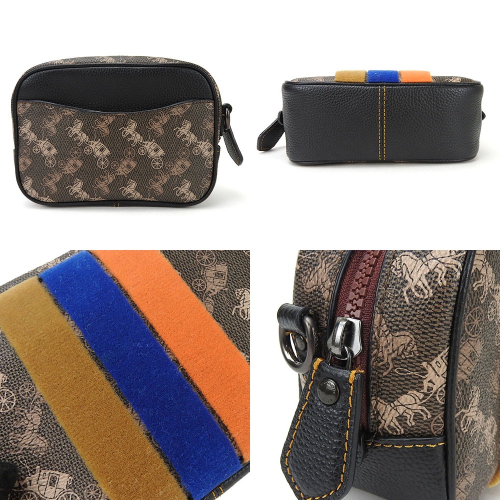 中古】コーチ ショルダーバッグ ポシェット カメラバッグ 斜めがけ