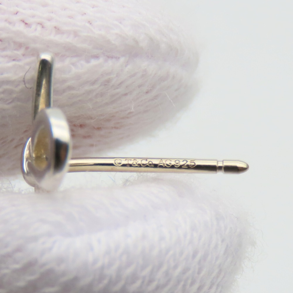 中古】 ティファニー ピアス ボウ リボンモチーフ シルバー925 約1.3g