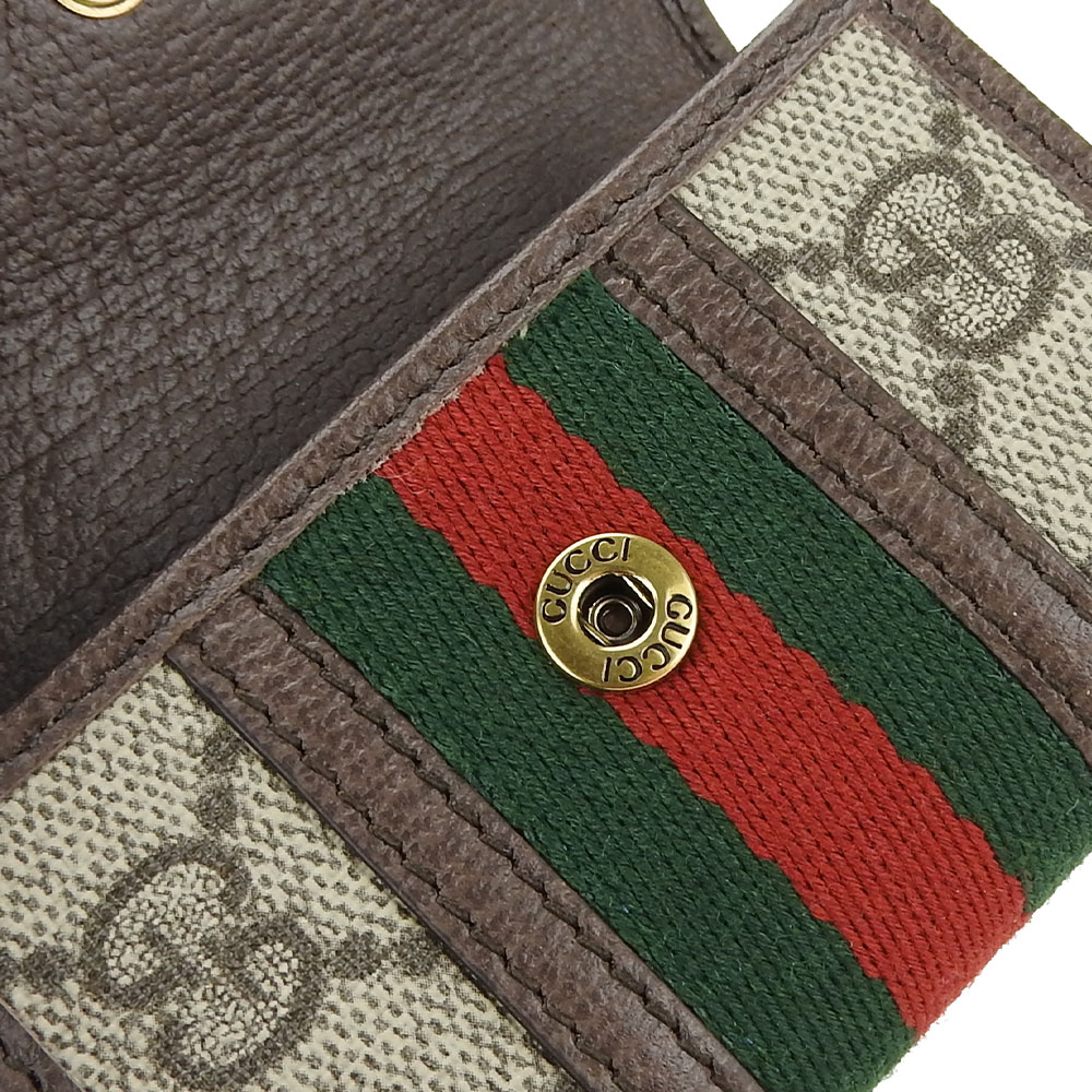 中古】 グッチ キーケース オフディア 603732 シェリー GGスプリーム  