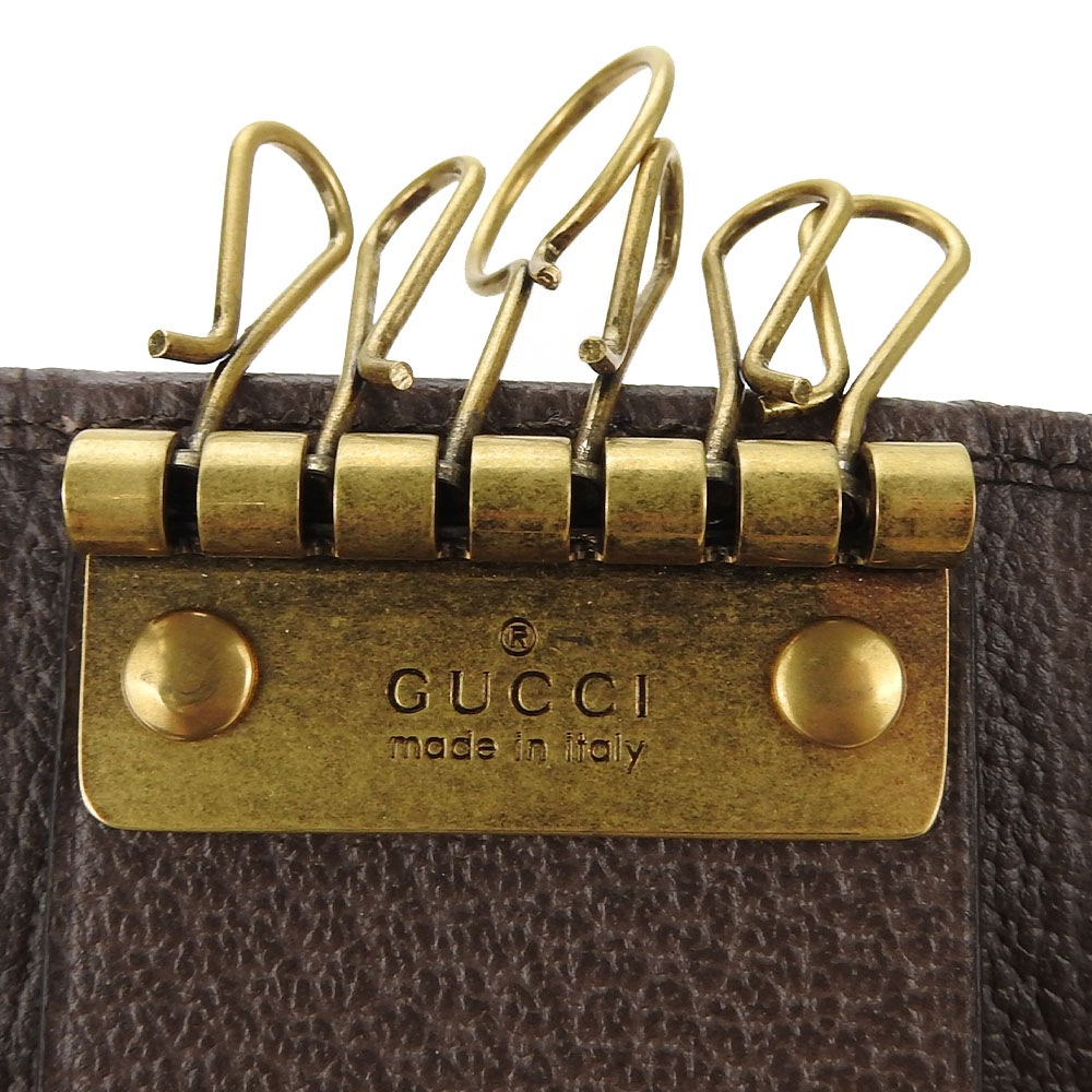 中古】 グッチ キーケース オフディア 603732 シェリー GGスプリーム