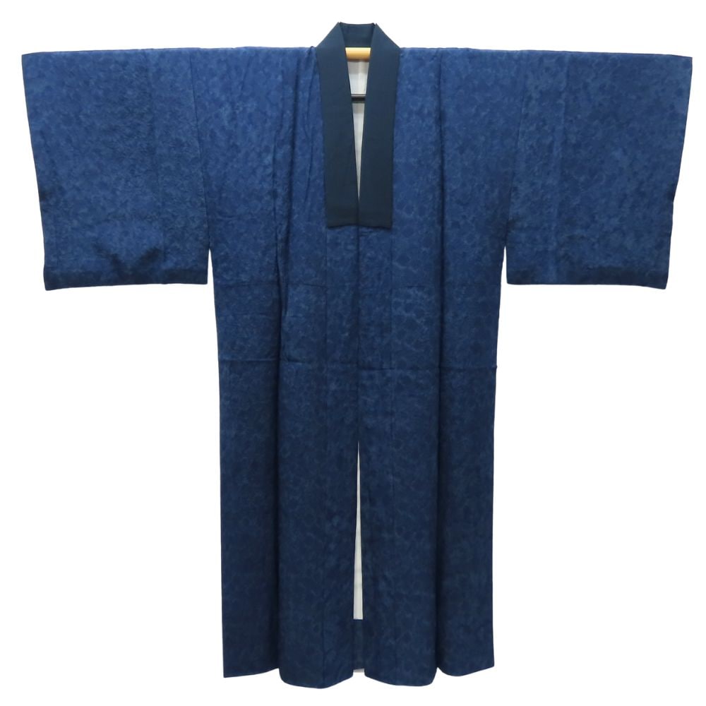 中古】 着物セット 羽織 アンサンブル 本場大島紬 正絹(金銀糸除く