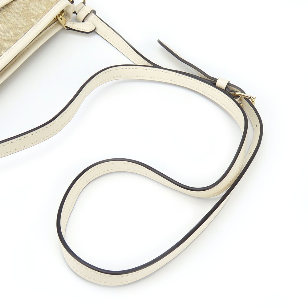 中古】 コーチ ショルダーバッグ F29960 シグネチャー キャンバス  