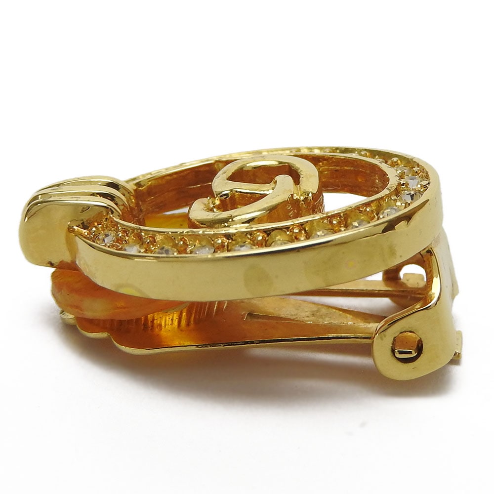 Christian Dior リング　指輪　ラインストーン CD ロゴ　10号 Christian Dior リング 指輪 ラインストーン CD ロゴ 10号 【公式通販】