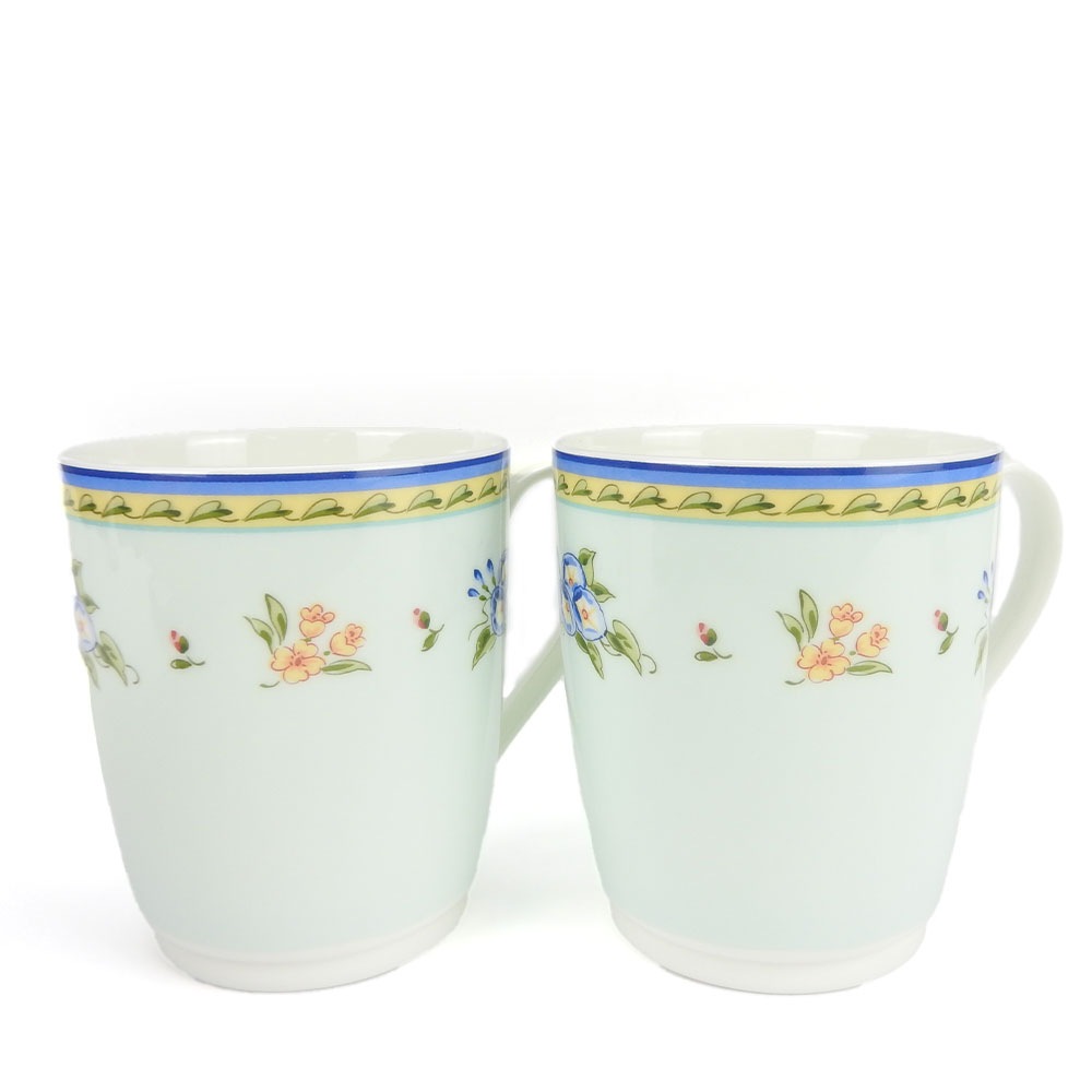 未使用】TIFFANY＆Co ティファニー マグカップ 2客 ペア ウィート 