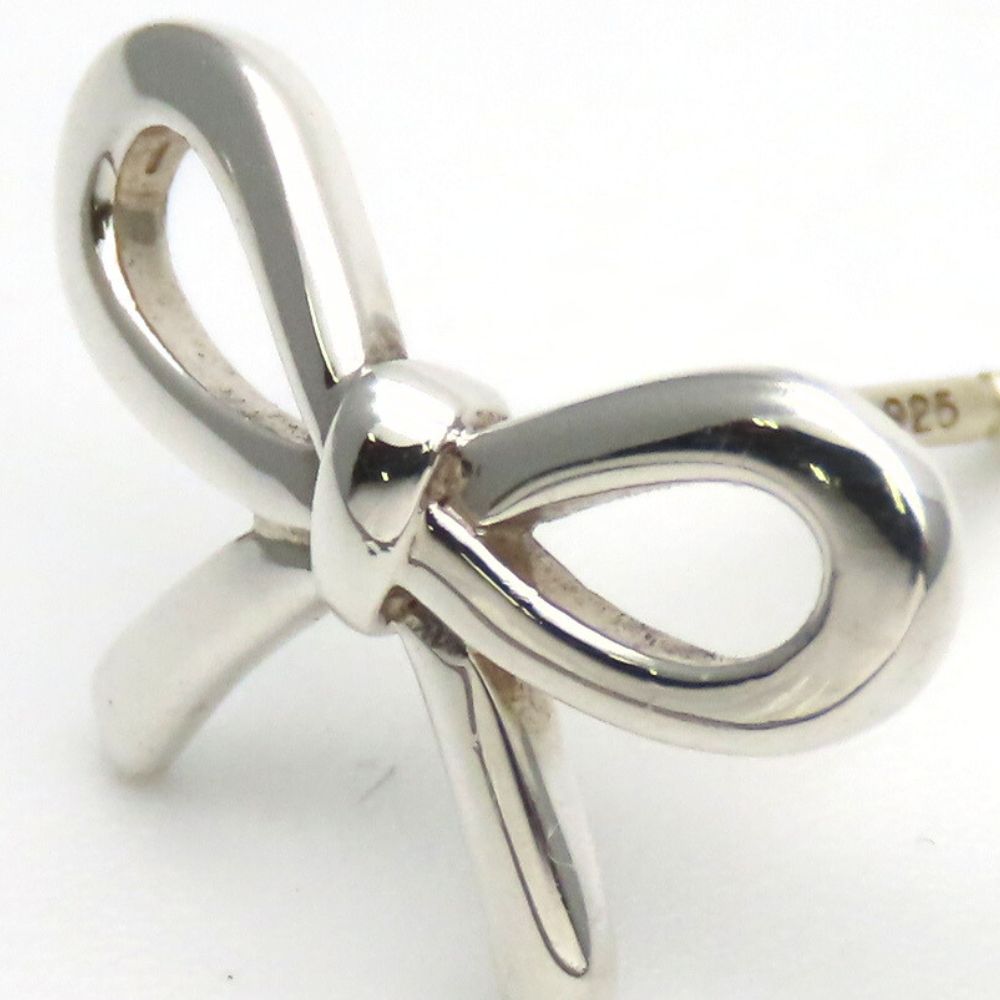 中古】 ティファニー ピアス ボウ シルバー925 約1.4g シルバー