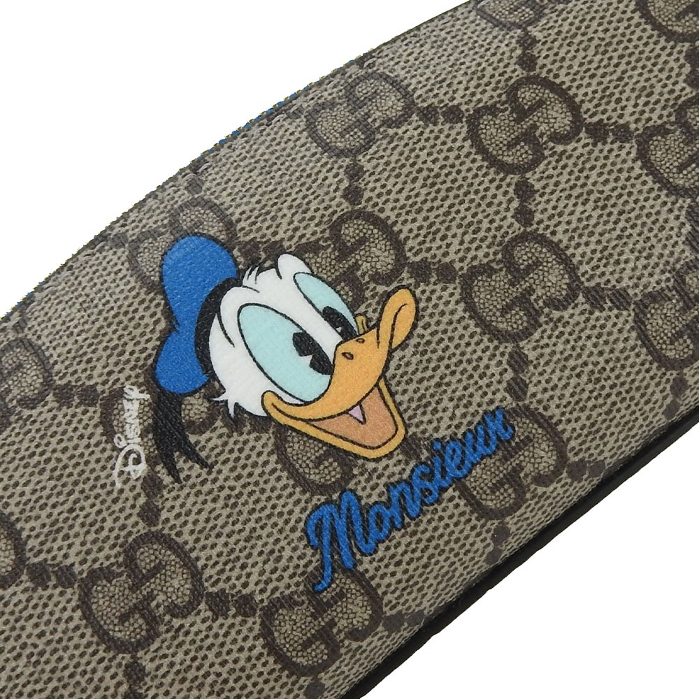 新品未使用　GUCCI ディズニー　ペンケース　GGスプリーム　ドナルドダック 楽天市場】【未使用】◇GUCCI×Disney ドナルドダック GG