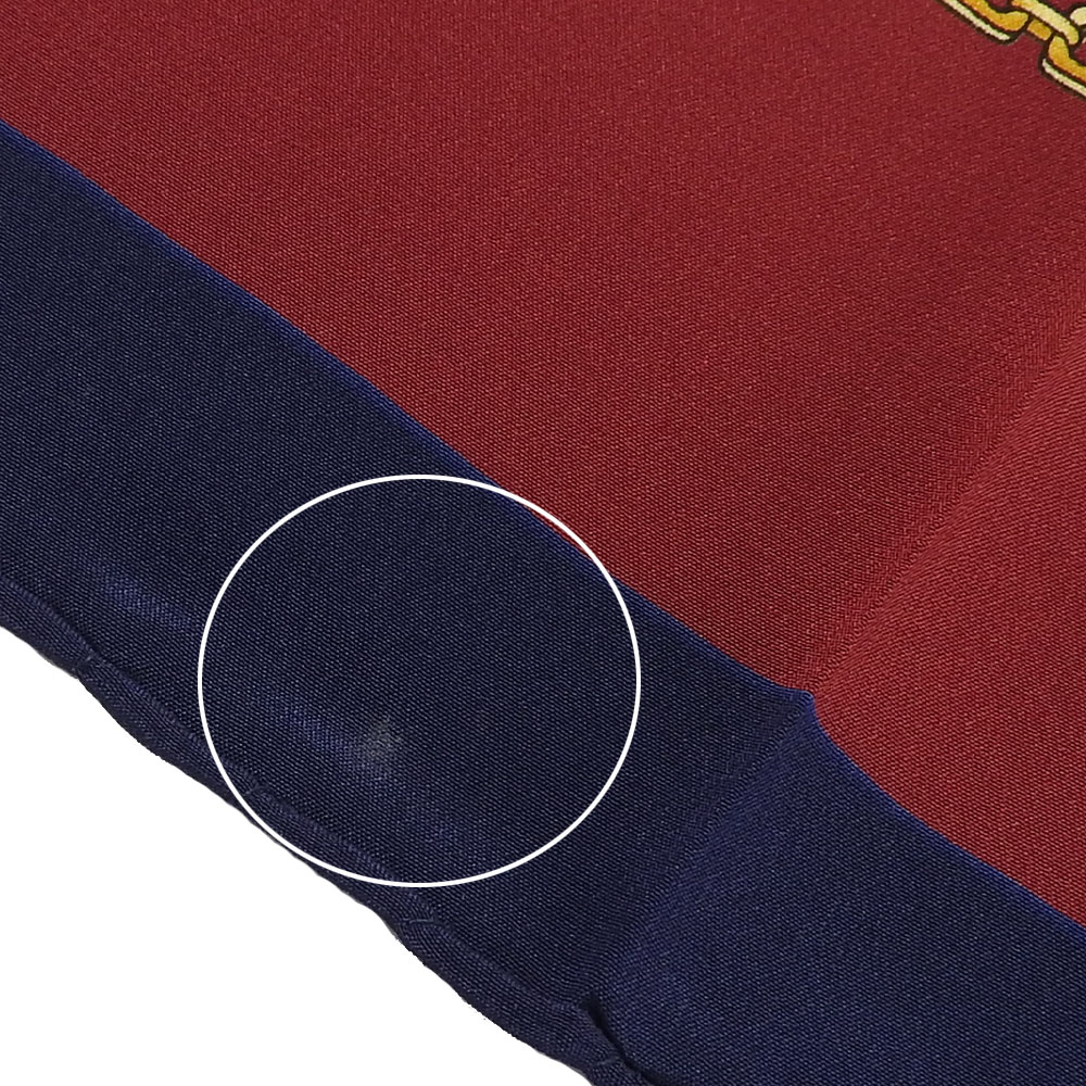 Must de Cartier ネイビー　スカーフ 中古】カルティエ Cartier Must de Cartier マスト ドゥ スカーフ