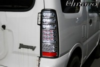 ジムニー JB23 サンダーLEDテールランプ スズキ クローム 「MBRO 送料