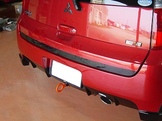 牽引フック リア 固定式 三菱 コルト ラリーアート Z27AG 「日本製