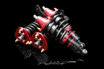 シビックEP3 無限リア足周り ホンダ EP3 シビック TYPE R のサスペンション交換作業 ／ 無限