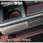 ジムニー JB64W JB74W シュピーゲル ポケットラバーマット ブルー スズキ Spiegel ラバット|ポケットマット|内装パーツ