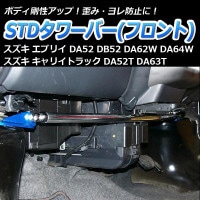 DA63TキャリートラックKawaiWorksカワイワークス リアピラーバー