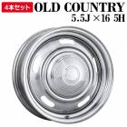 ジムニー ホイール 16インチ オールドカントリー 4本セット JB64 JB23 JA11 JA12 JA22 クローム +20 5.5J 139.7 5H OLD COUNTRY スチールホイール
