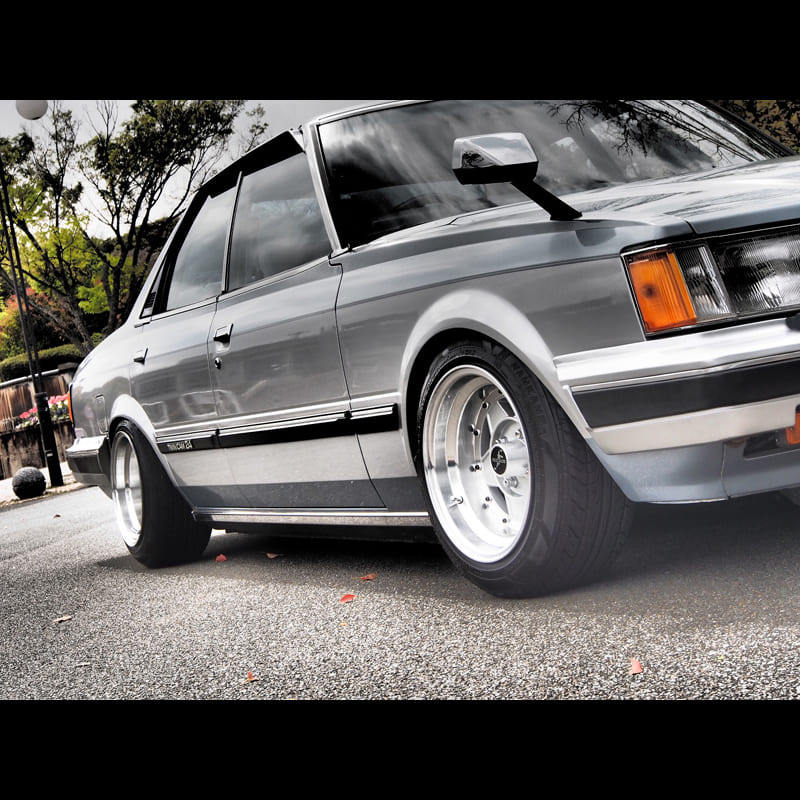 フォーカスレーシング アルミ ホイール 4本 14×9J -25 PCD114.3 4H